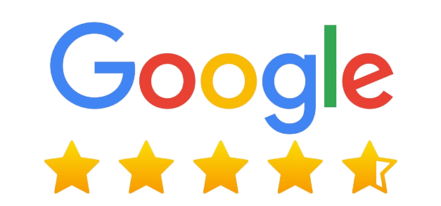 google 4.9 stars rating